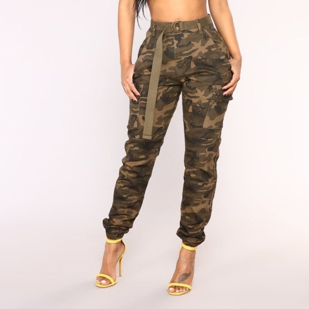 Fashion Nova Camo Pants